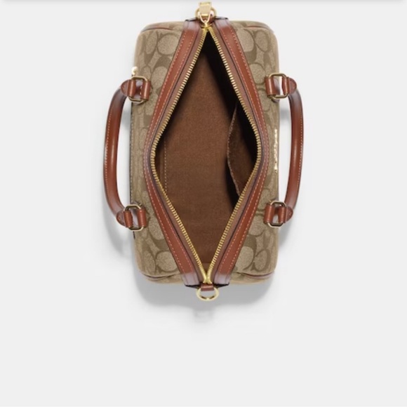 New! Rowan Satchel In Signature Canvas - Picture 3 of 6